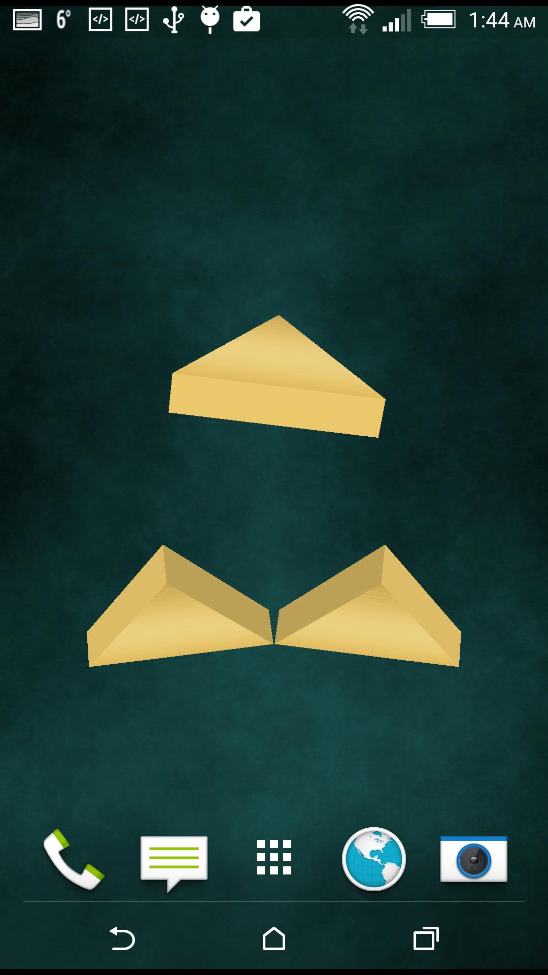 Triforce HD 3D Live Wallpaper