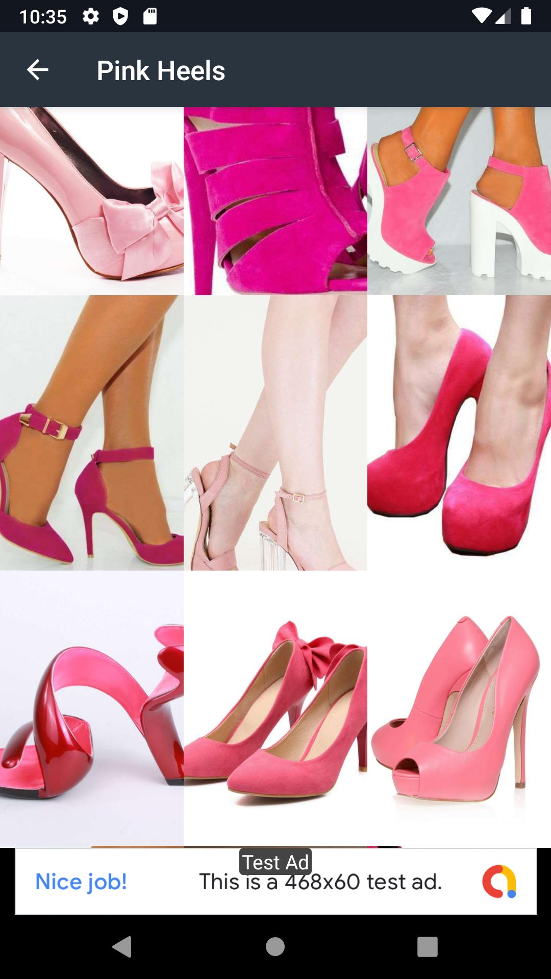 Pink Heels Design