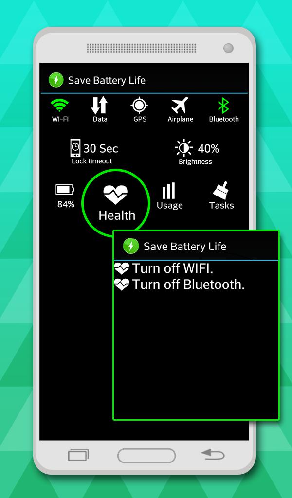 save battery life