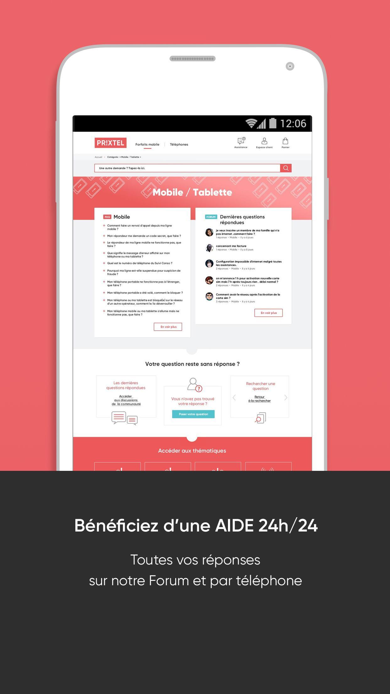 Forfait Mobile Prixtel
