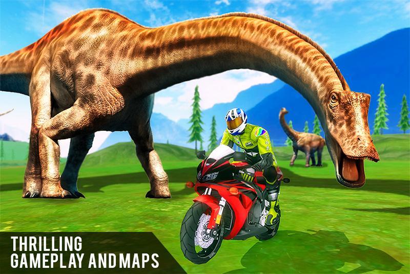 Bike Racing Sim: Dino World