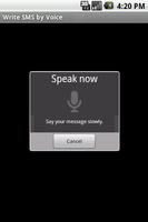 Write SMS by Voice LITE