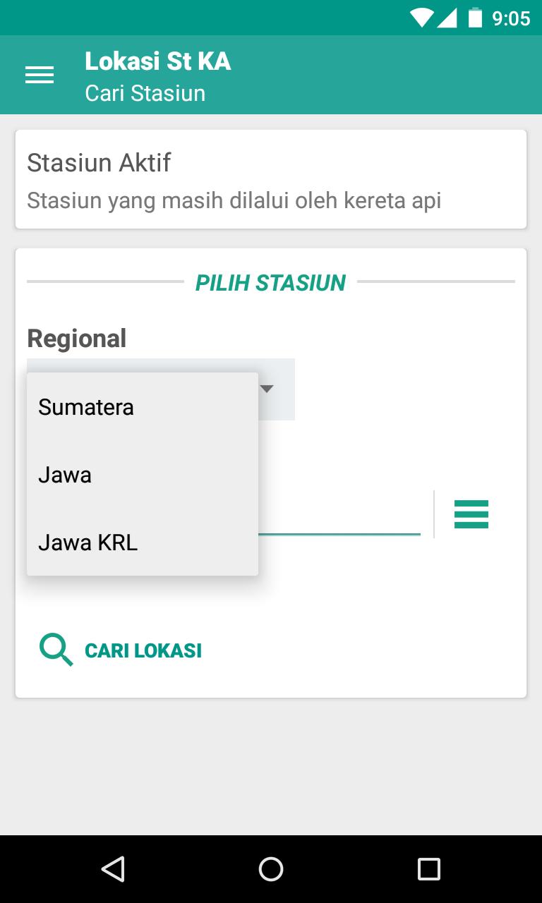 Lokasi Stasiun Kereta
