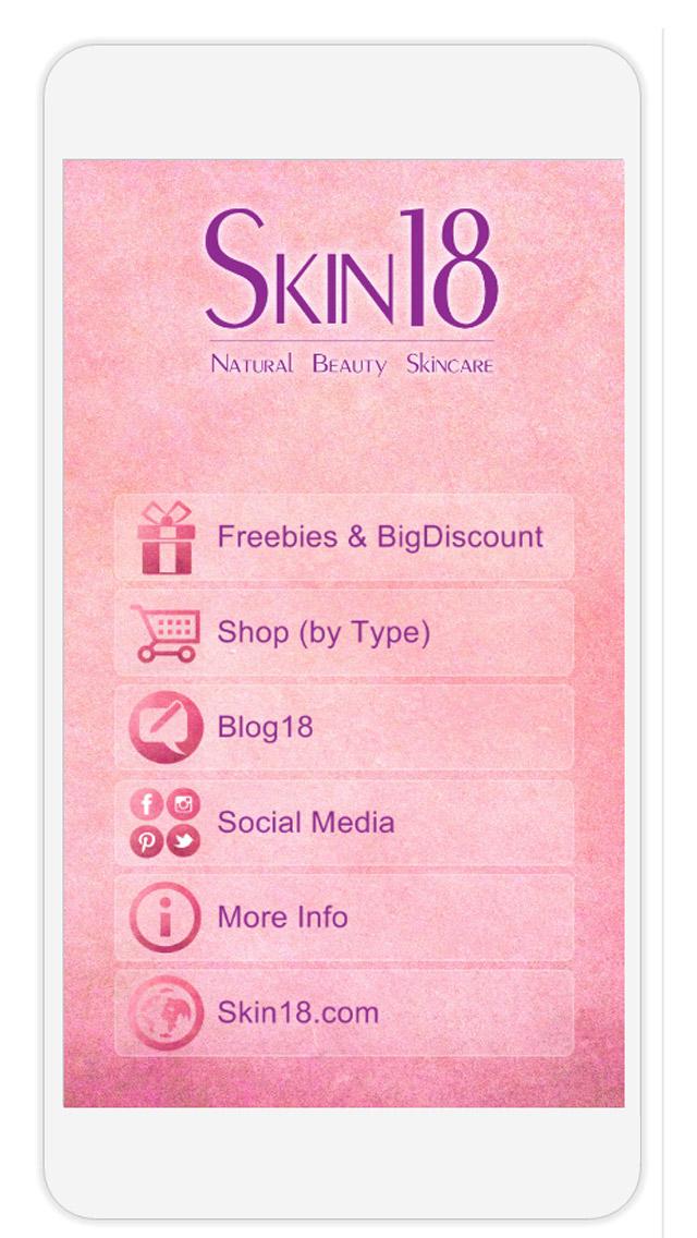 Skin18 Skincare Natural Beauty