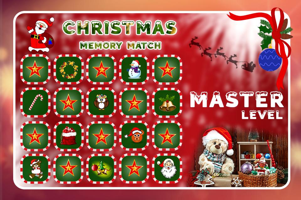 Merry Christmas Memory Match G