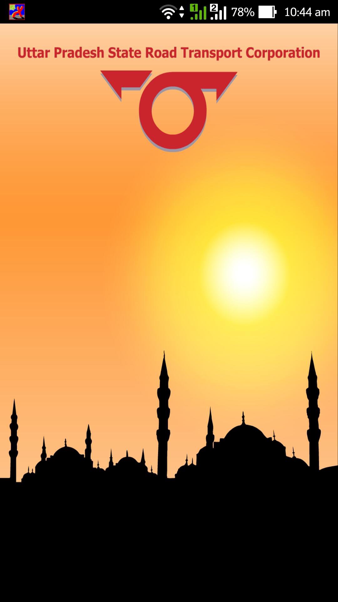 UPSRTC Mobile Reservation App