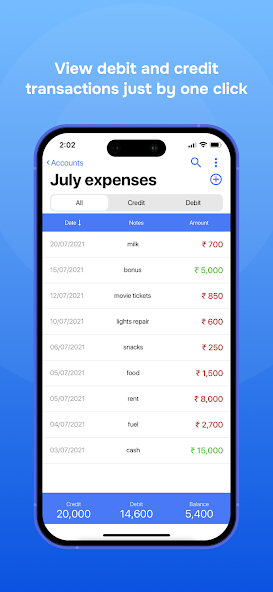 Account & Expense Manager
