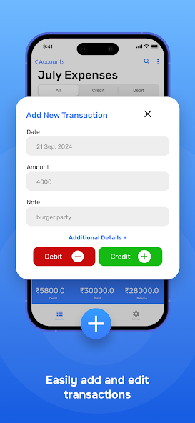 Account & Expense Manager