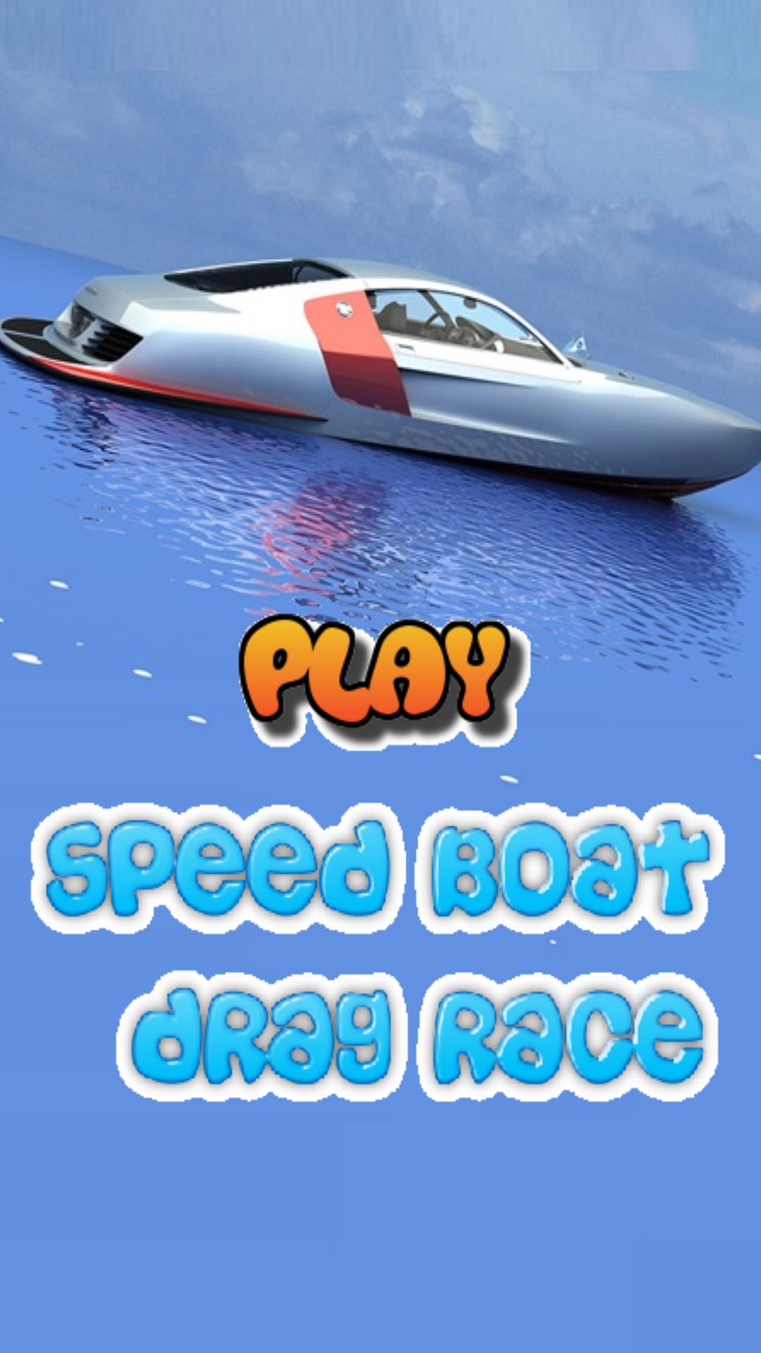 Speed Boat Drag Race