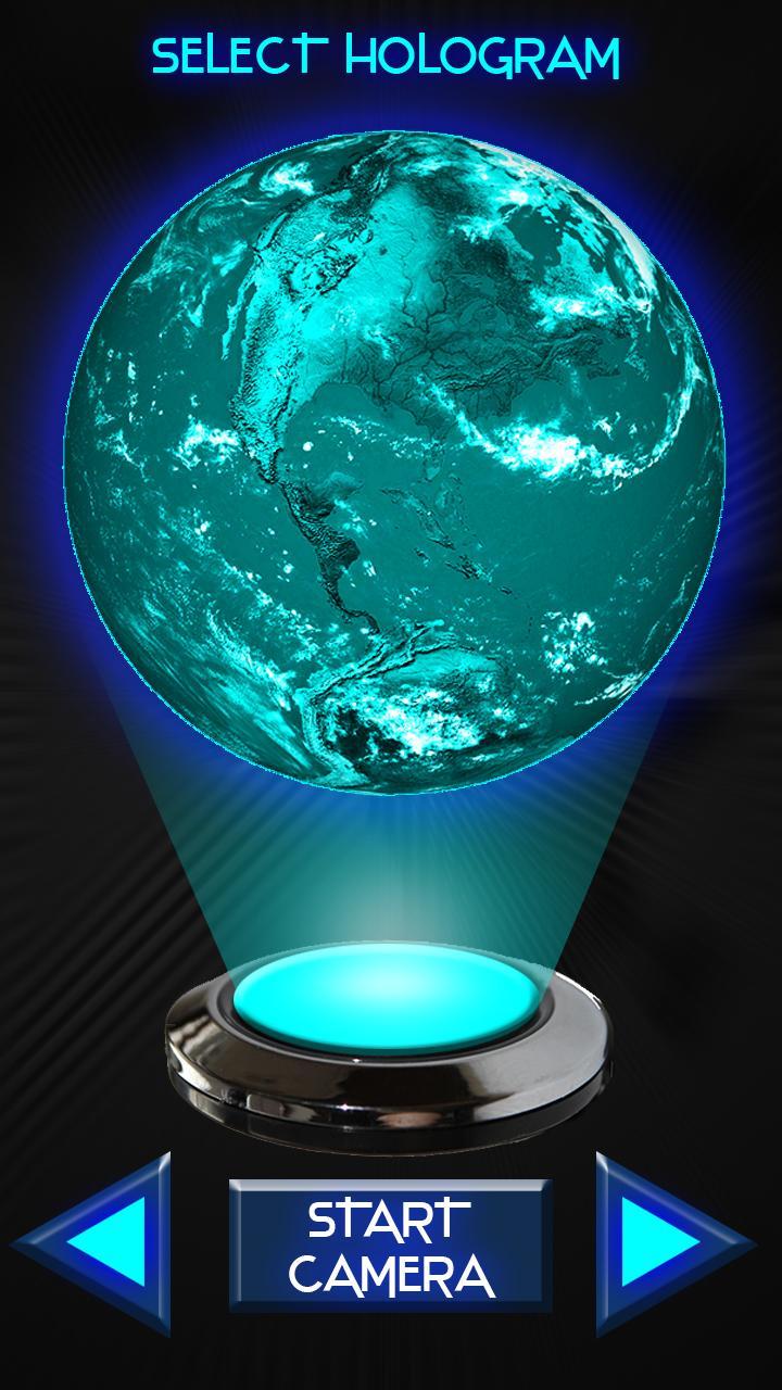 Hologram Earth 3D Simulator