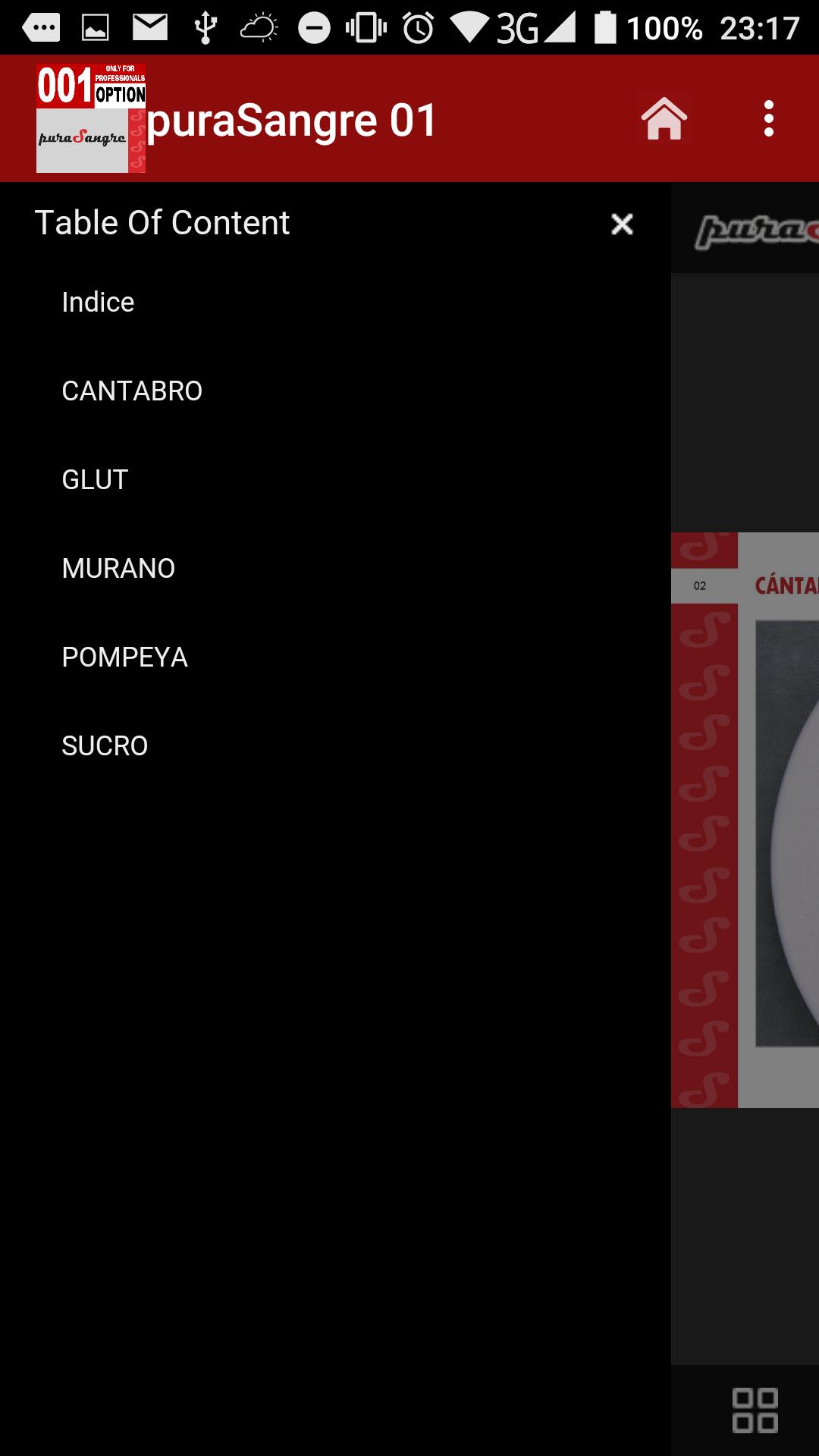 puraSangre - catalogue