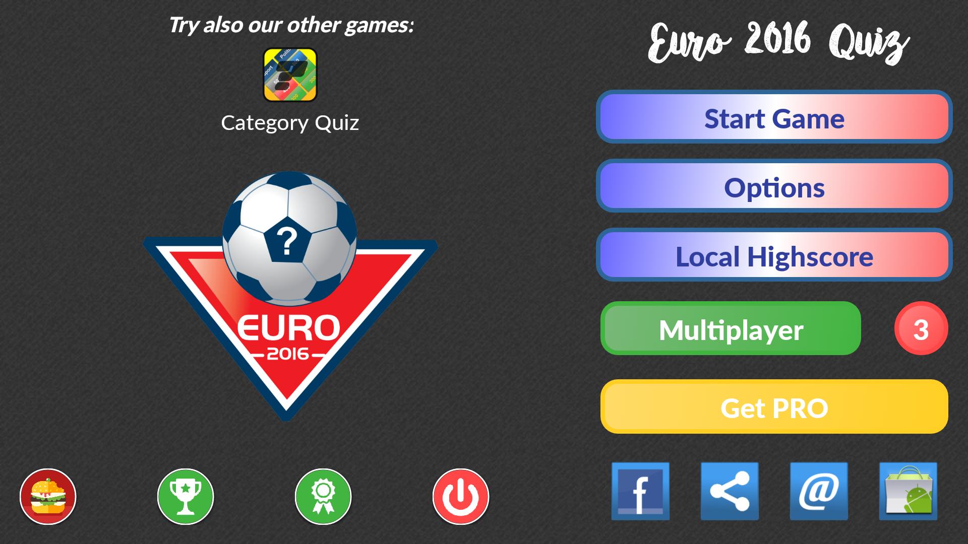 Soccer Quiz - EURO 2016