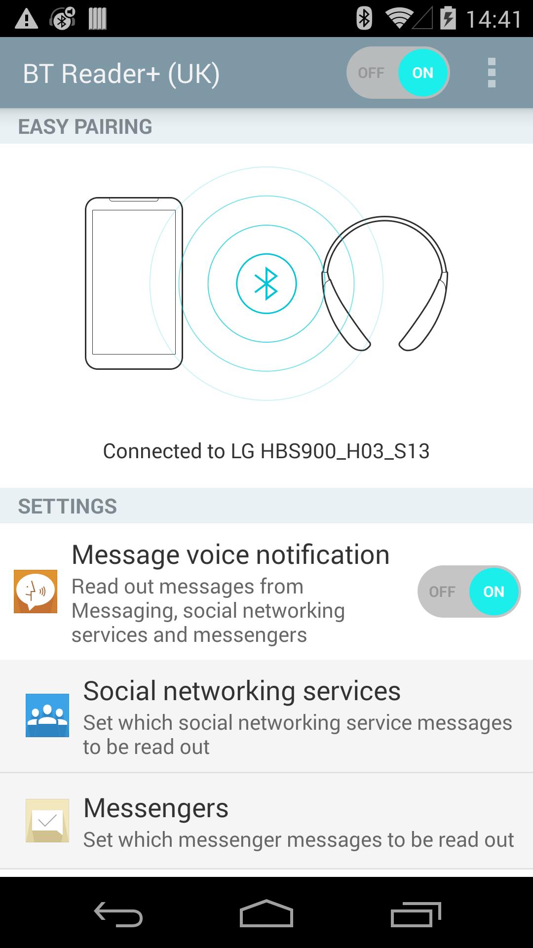 LG BT Reader Plus (UK)