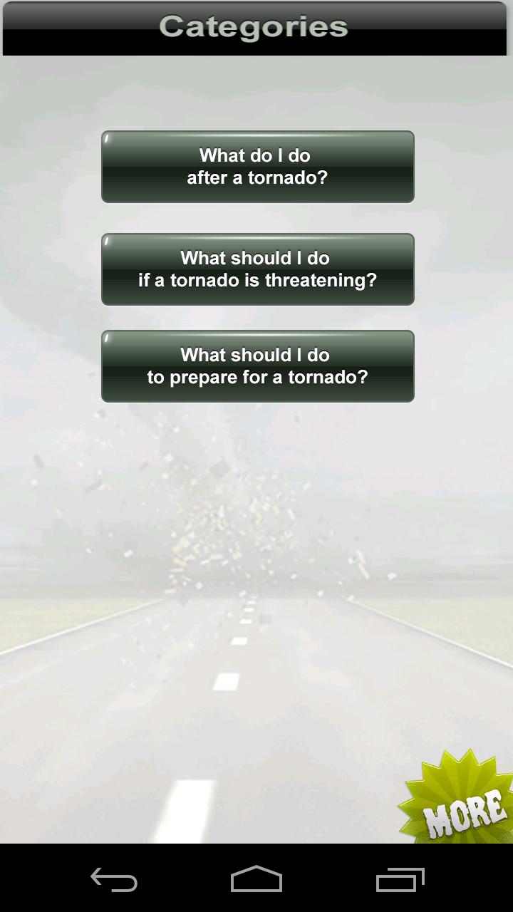 Tornado-Checklist
