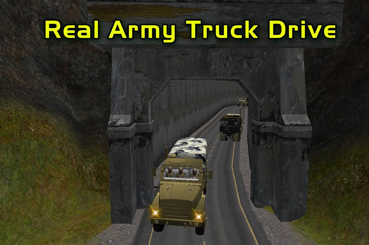 drive army cargo truck simulator