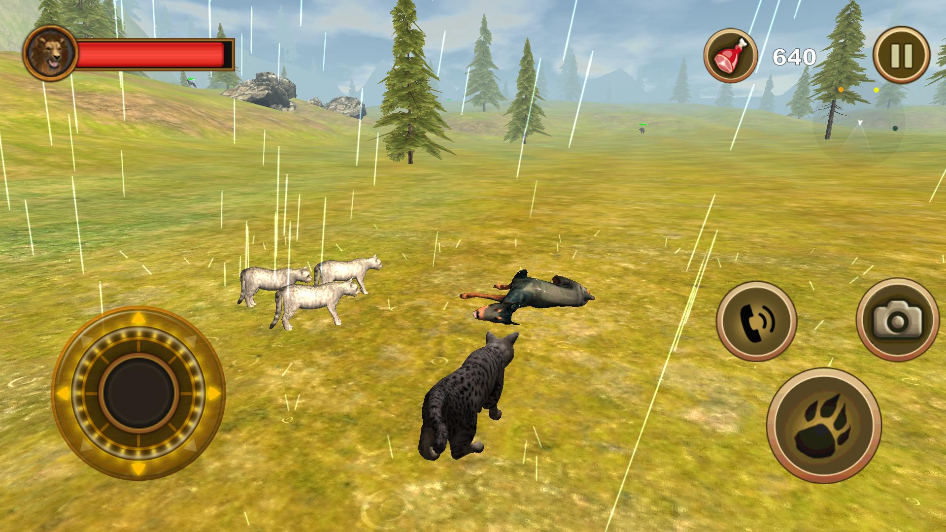 Wild Cat Survival Simulator