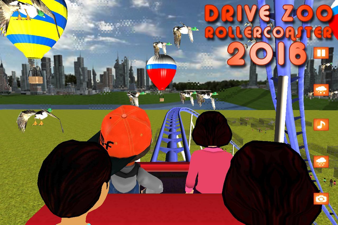 Drive Zoo Roller Coaster 2016