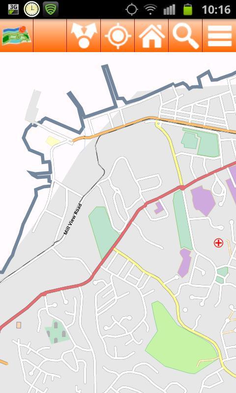 Fiji Offline mappa Map