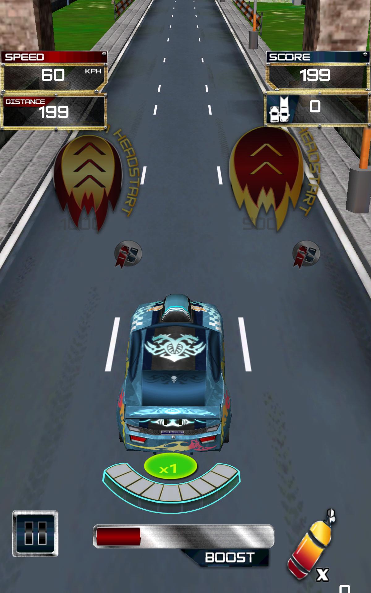 Highway Car Racing Rush 3D