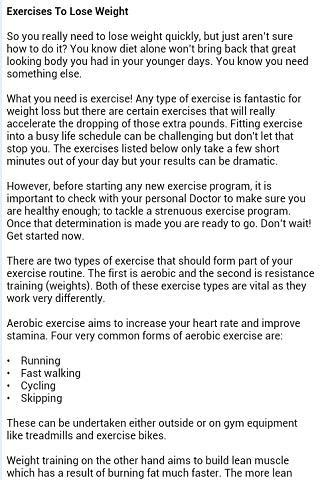 Fat Burning Exercises