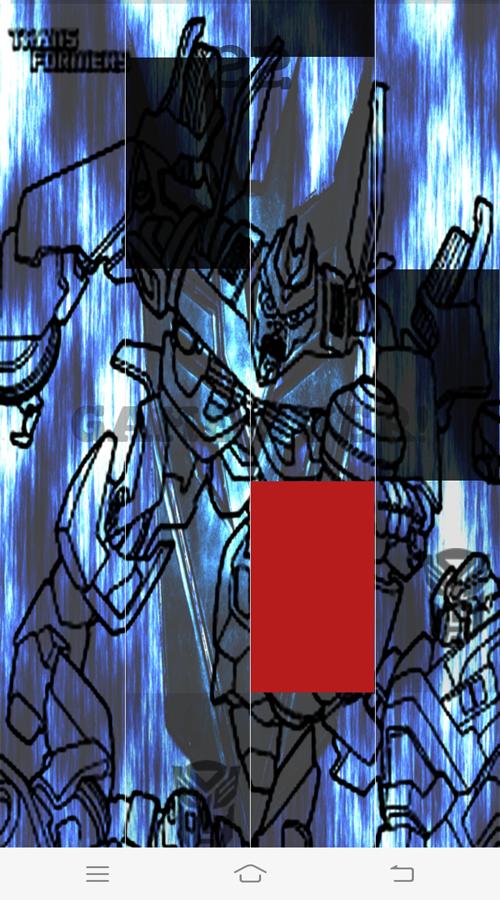 Transformers Piano Game