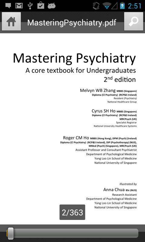 Mastering Psychiatry
