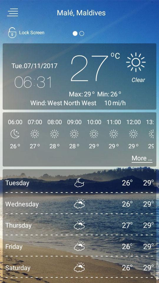 weather - weather forecast