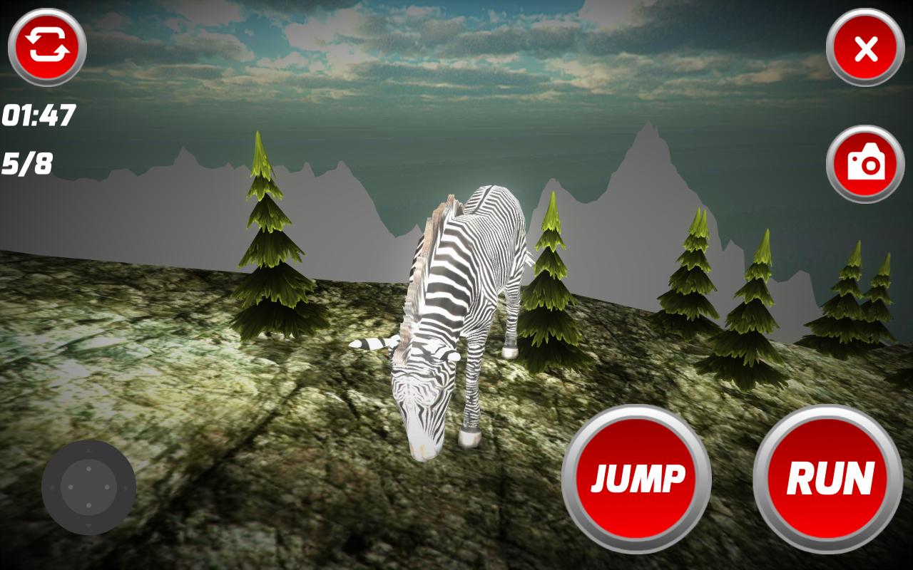 Zebra 3D Simulation