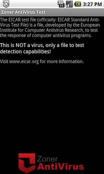 Zoner AntiVirus Test