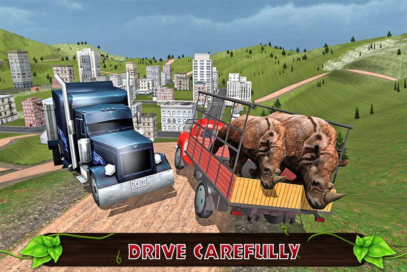 Truck Transport Zoo Animals