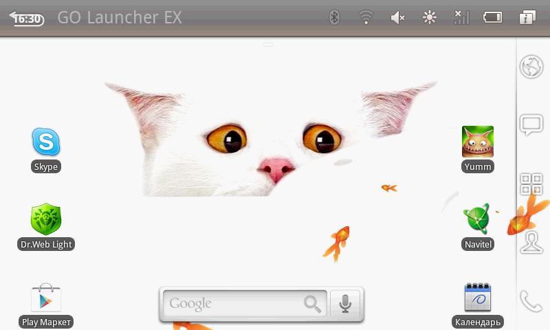 WhiteCat Live Wall-Paper