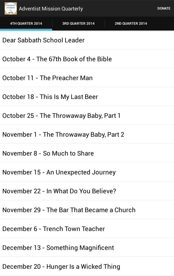 Adventist Mission Quarterly