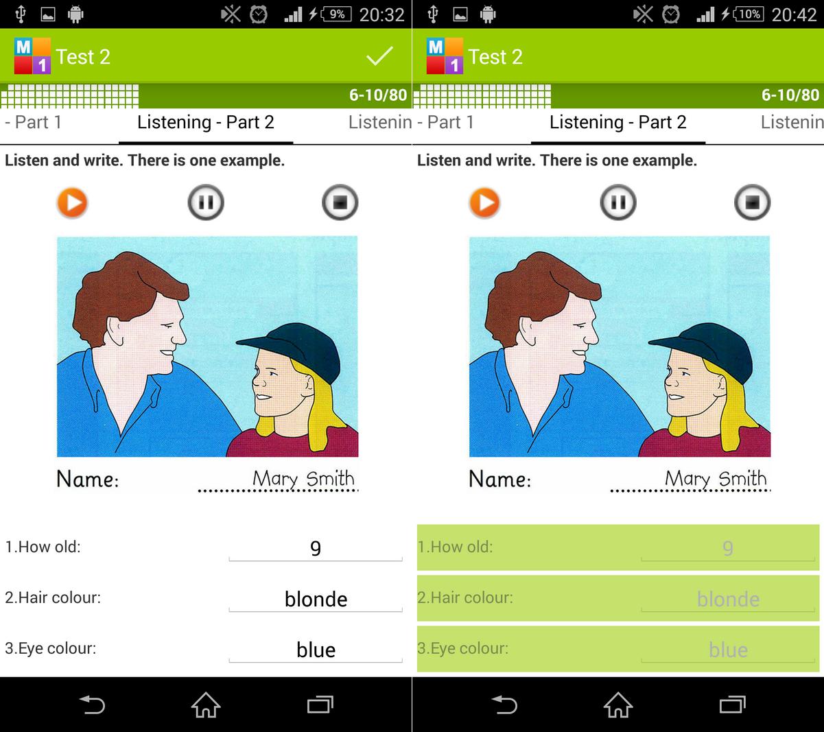 English Movers 1 - YLE Test