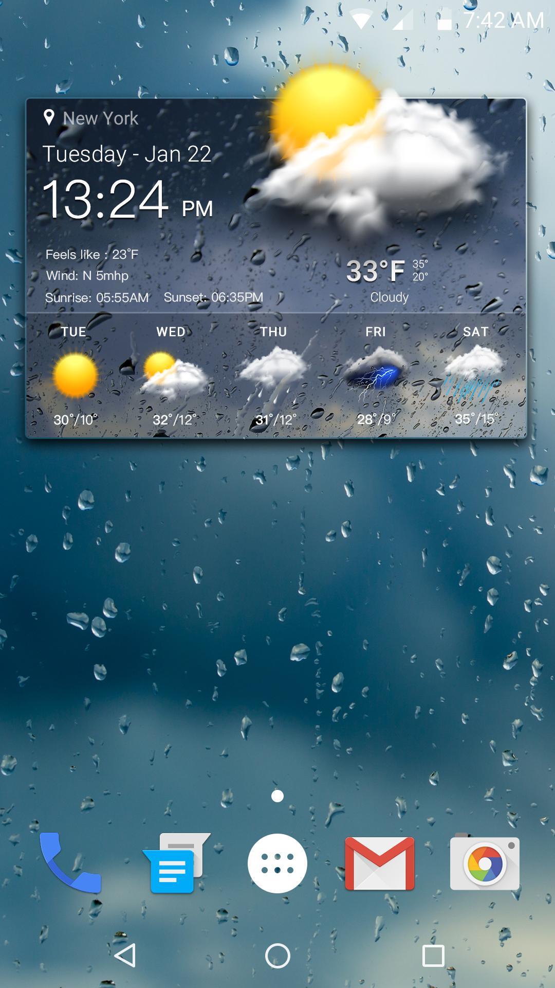 Real-time Weather Forecast App