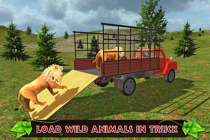 Truck Transport Zoo Animals