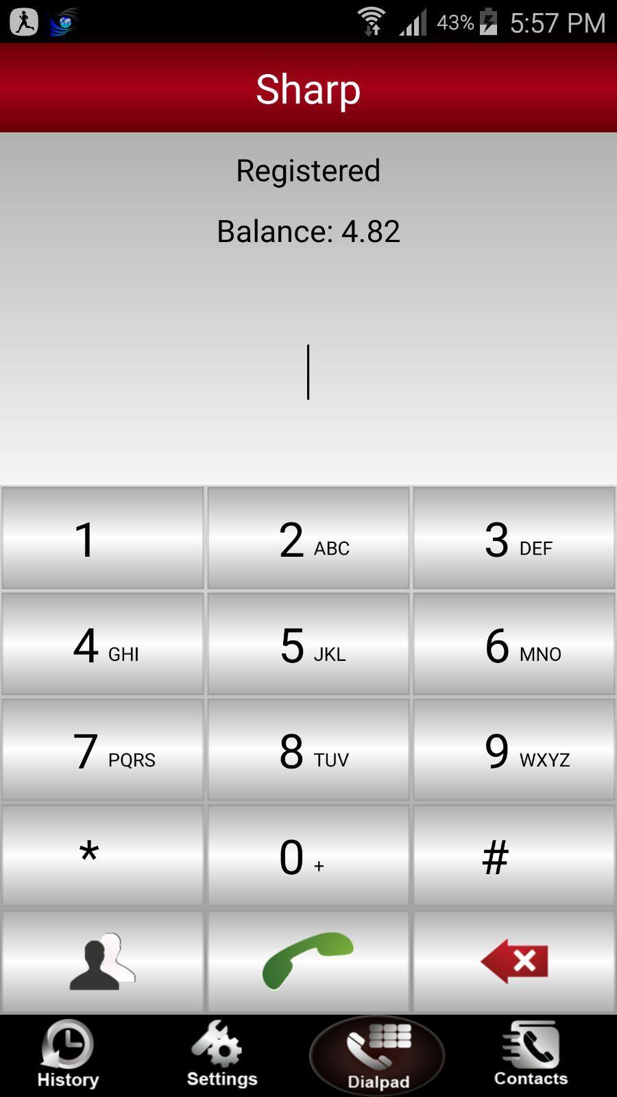 Sharp Dialer