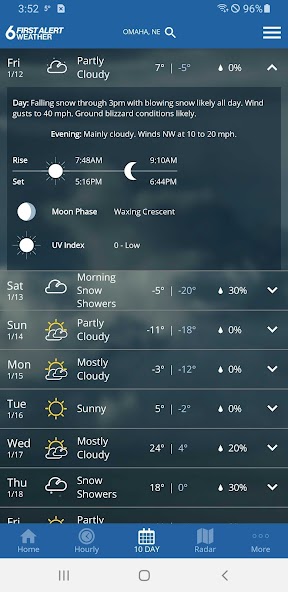 6 News First Alert Weather