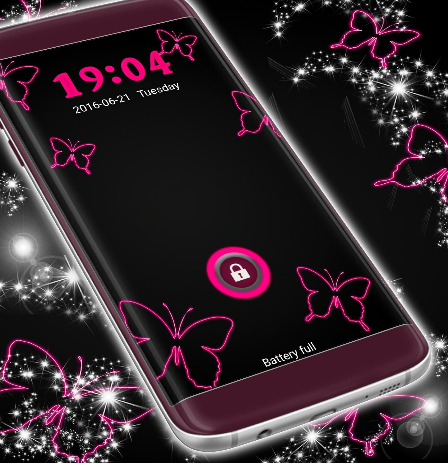 Butterfly Locker Screen Theme