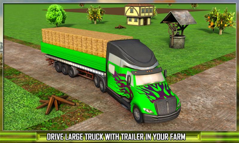Farm Truck Silage Transporter