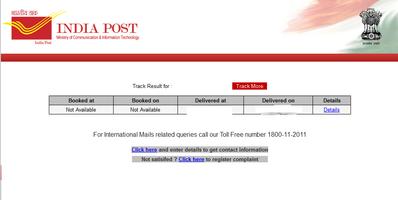 India Post Tracker