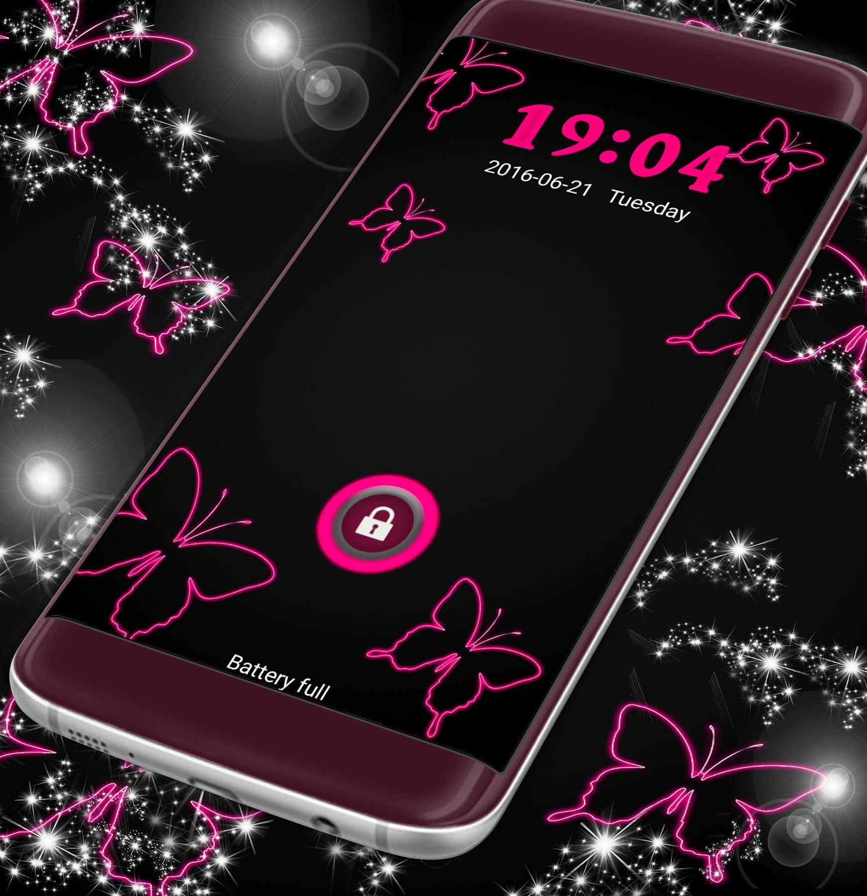 Butterfly Locker Screen Theme