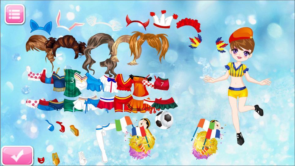Football Cheerleader Dress Up