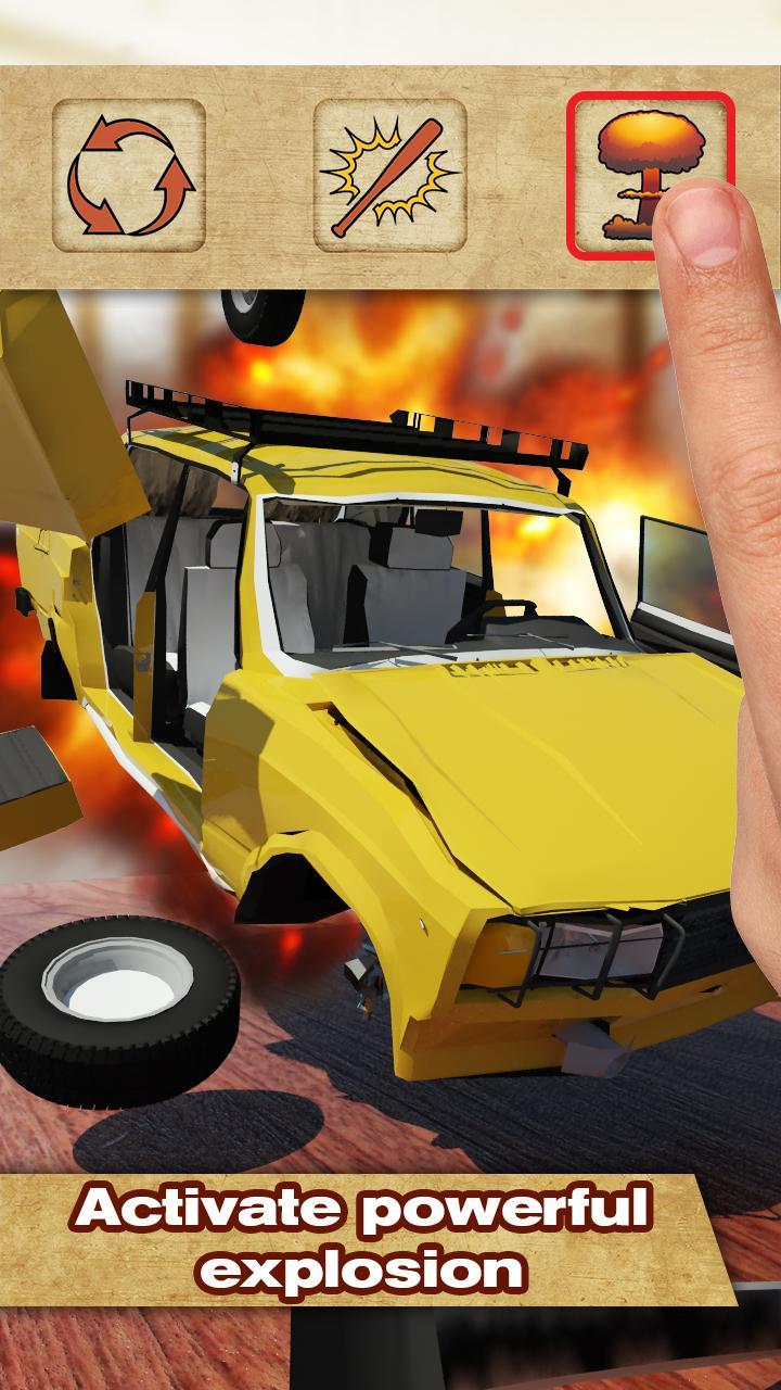 Car Crash Russian Lada 2105