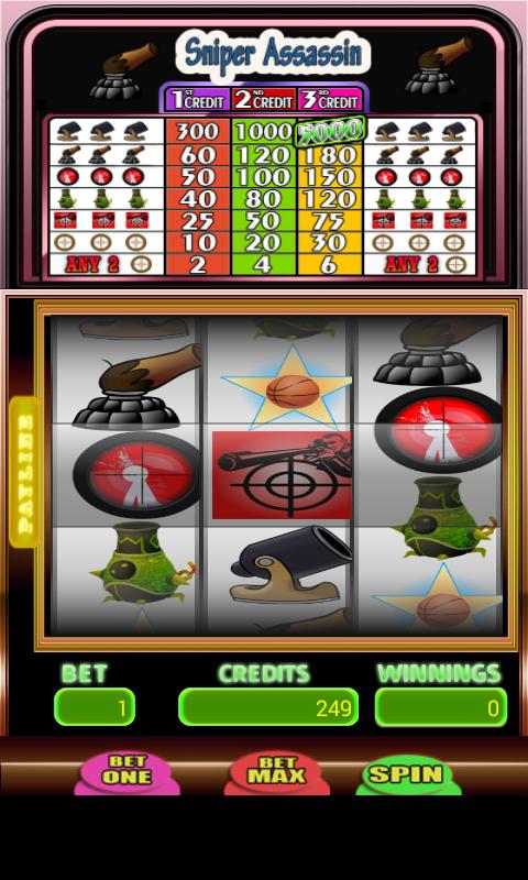 Sniper Assassin Slots