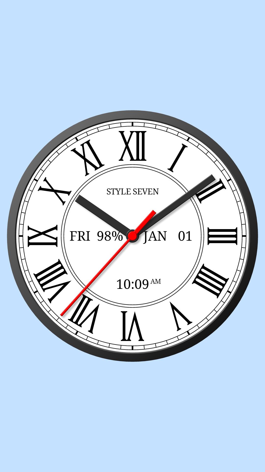 Roman Analog Clock-7