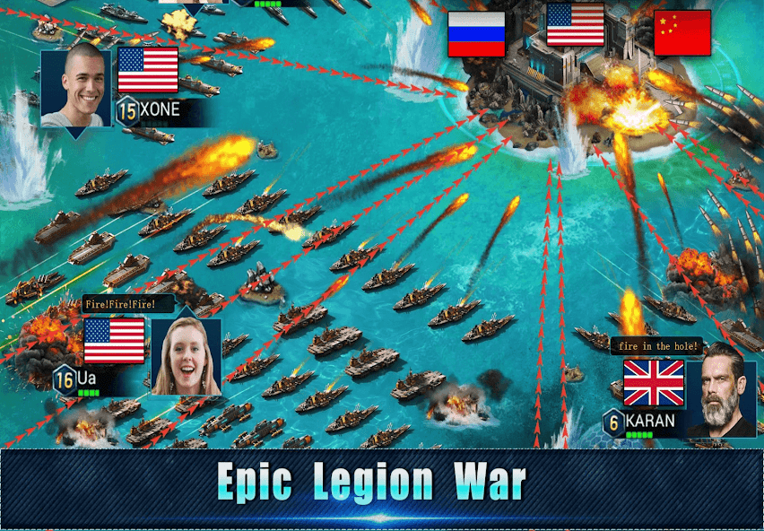 Legion ship: War pacific