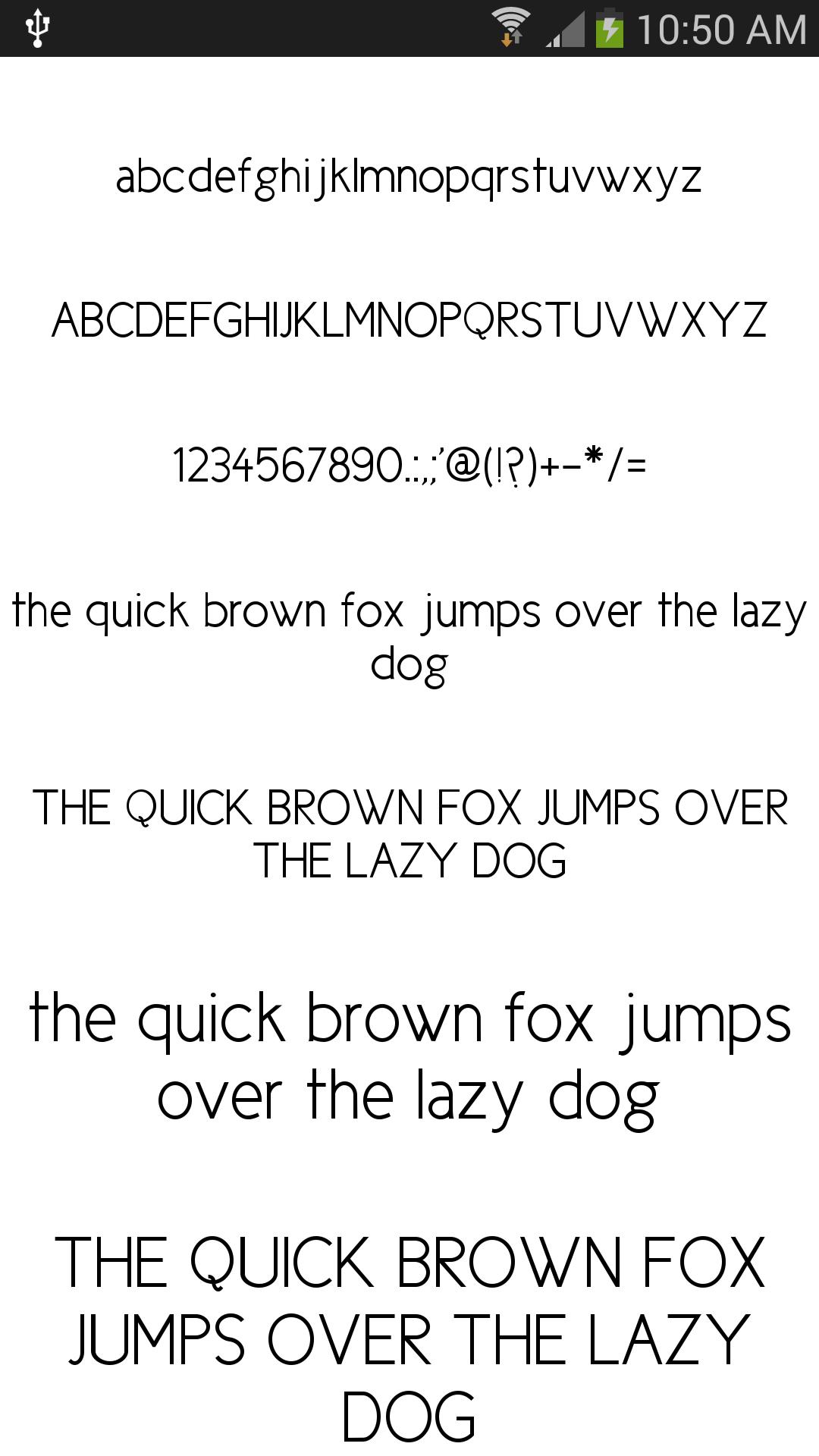 Fonts Clean for FlipFont