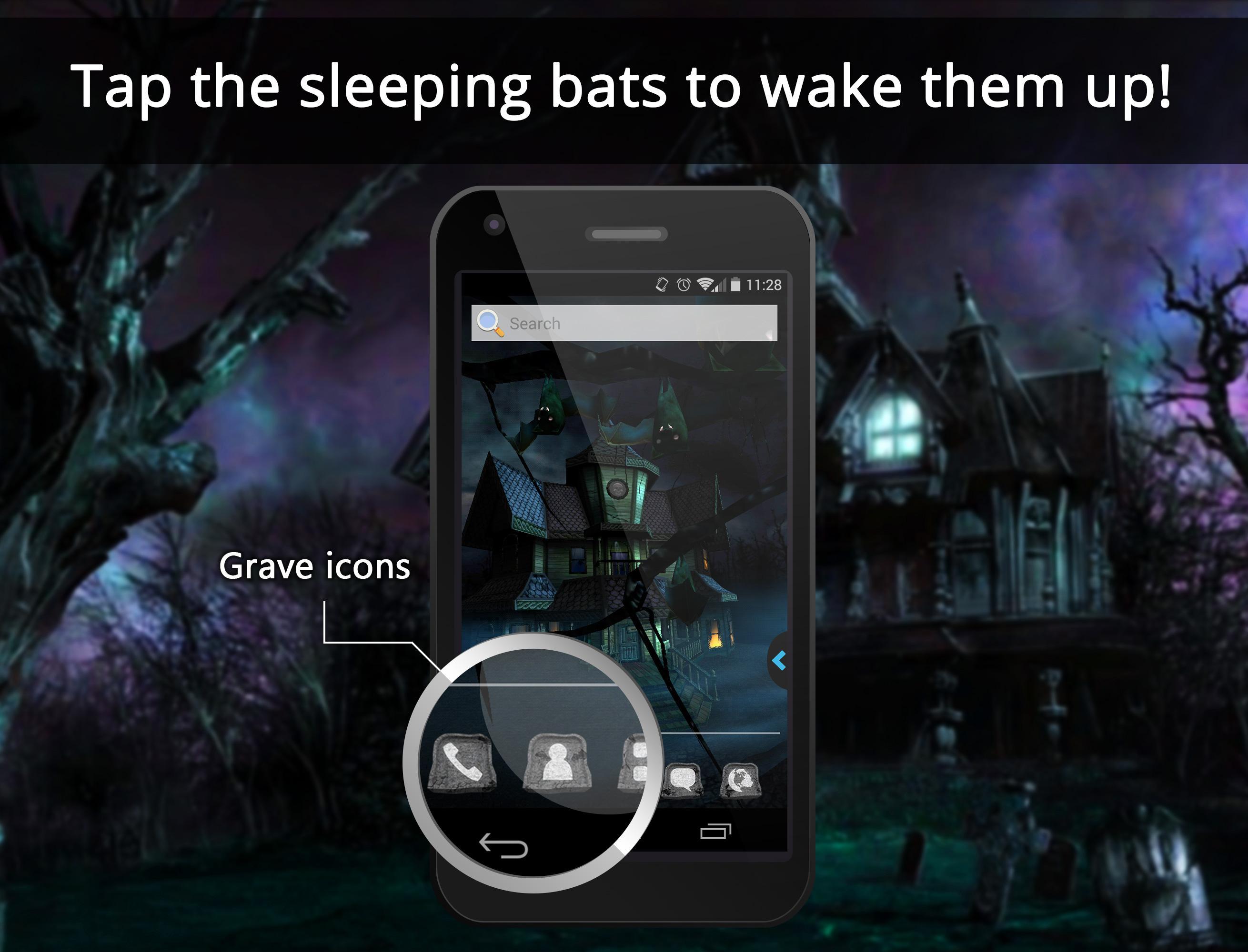 UR 3D Haunted House Live Theme