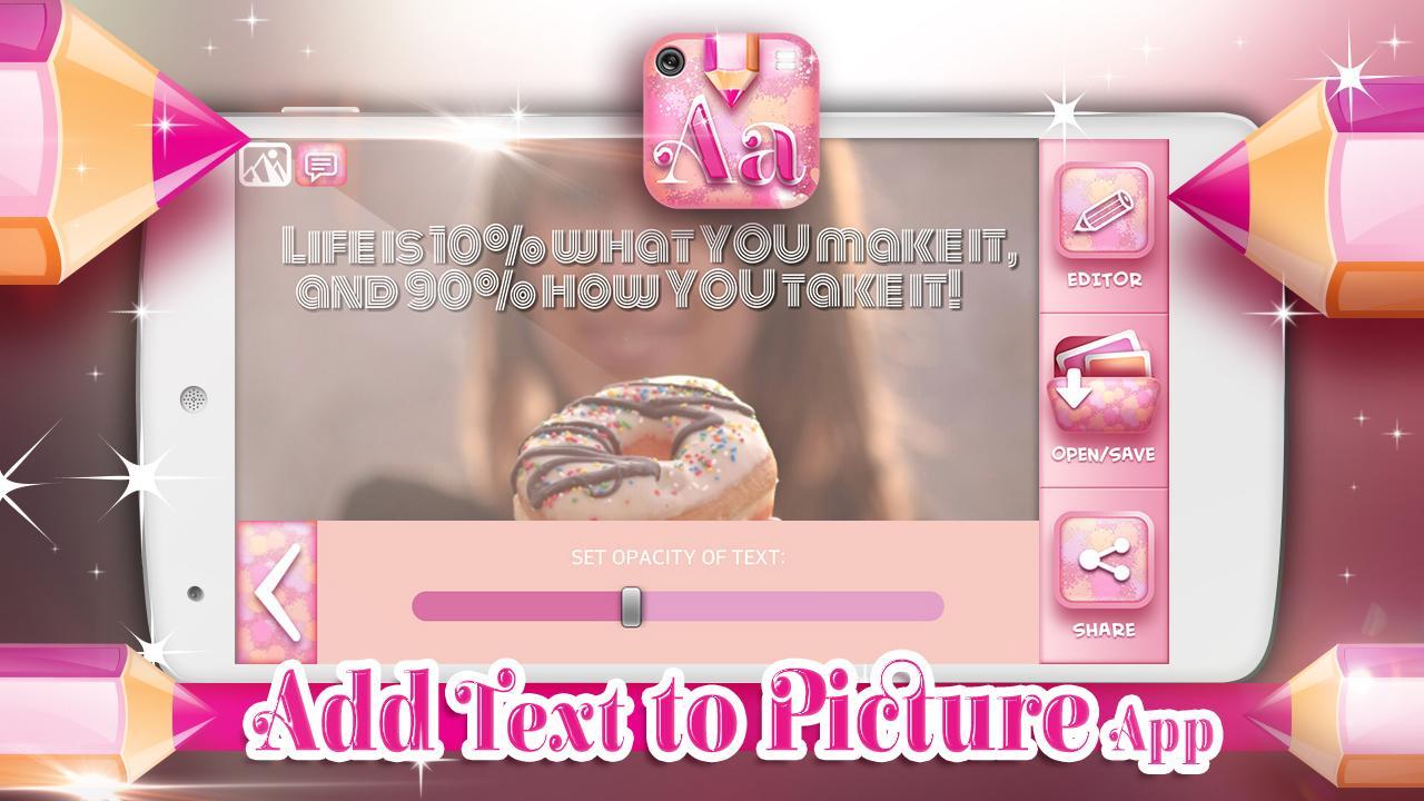 Add Text to Picture App