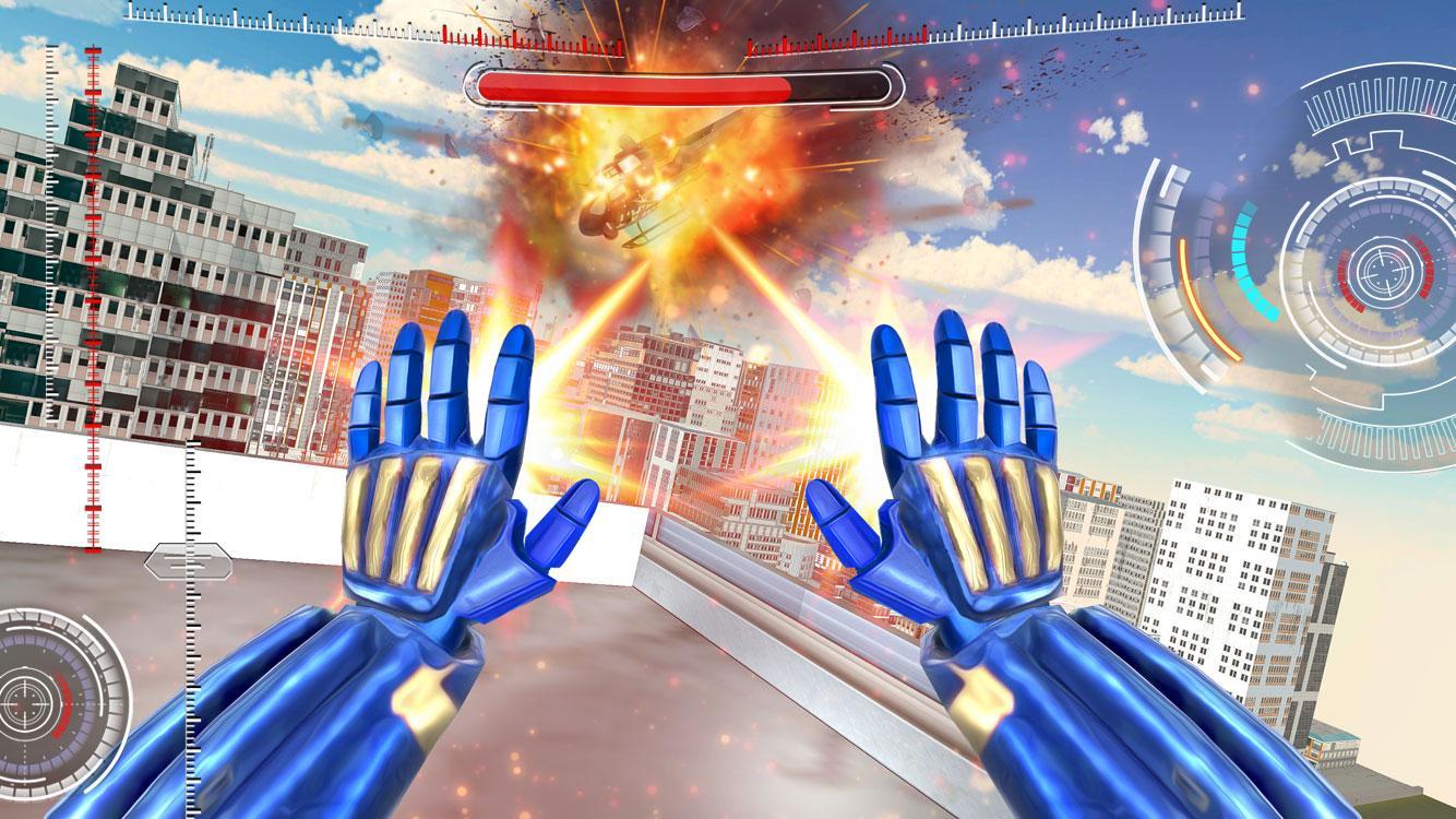 Iron Robot Superhero Rescue